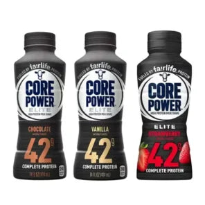 Core Power Protein Variety Elite 42G, 14 Oz Bottle 12 PACK