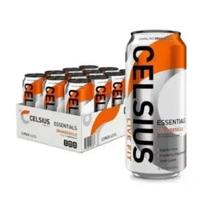 Celsius Essentials Orangesicle, 16 oz Can 12Pack