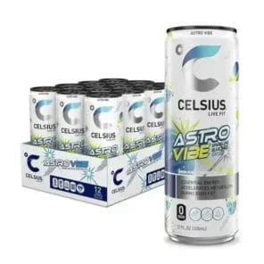 Celsius Astro Vibe Sparking, 12 Oz Can 12Pack
