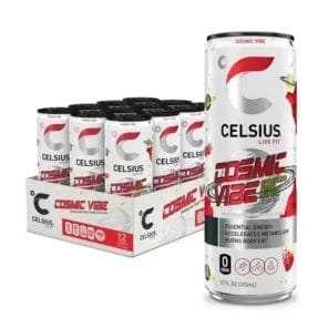 Celsius Cosmic Vibe Sparking, 12 Oz Can 12Pack