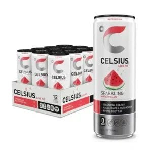 Celsius Watermelon Sparking, 12 Oz Can