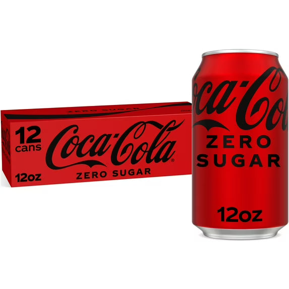 Coca-Cola Soda Pop Fridge Pack, 12 fl oz Cans, 12 Pack