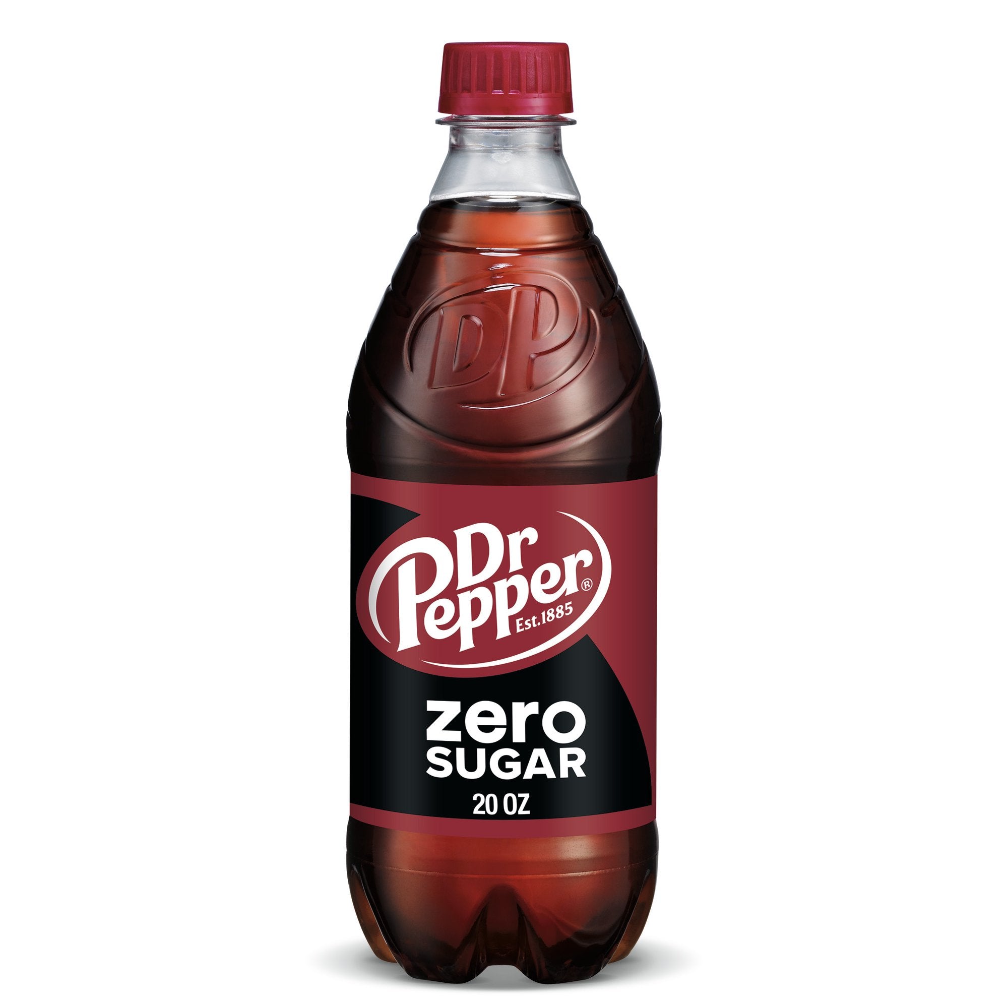 Dr Pepper Soda Pop, 20 fl oz, Bottle