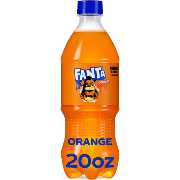 Fanta Soda Pop, 20 fl oz Bottle