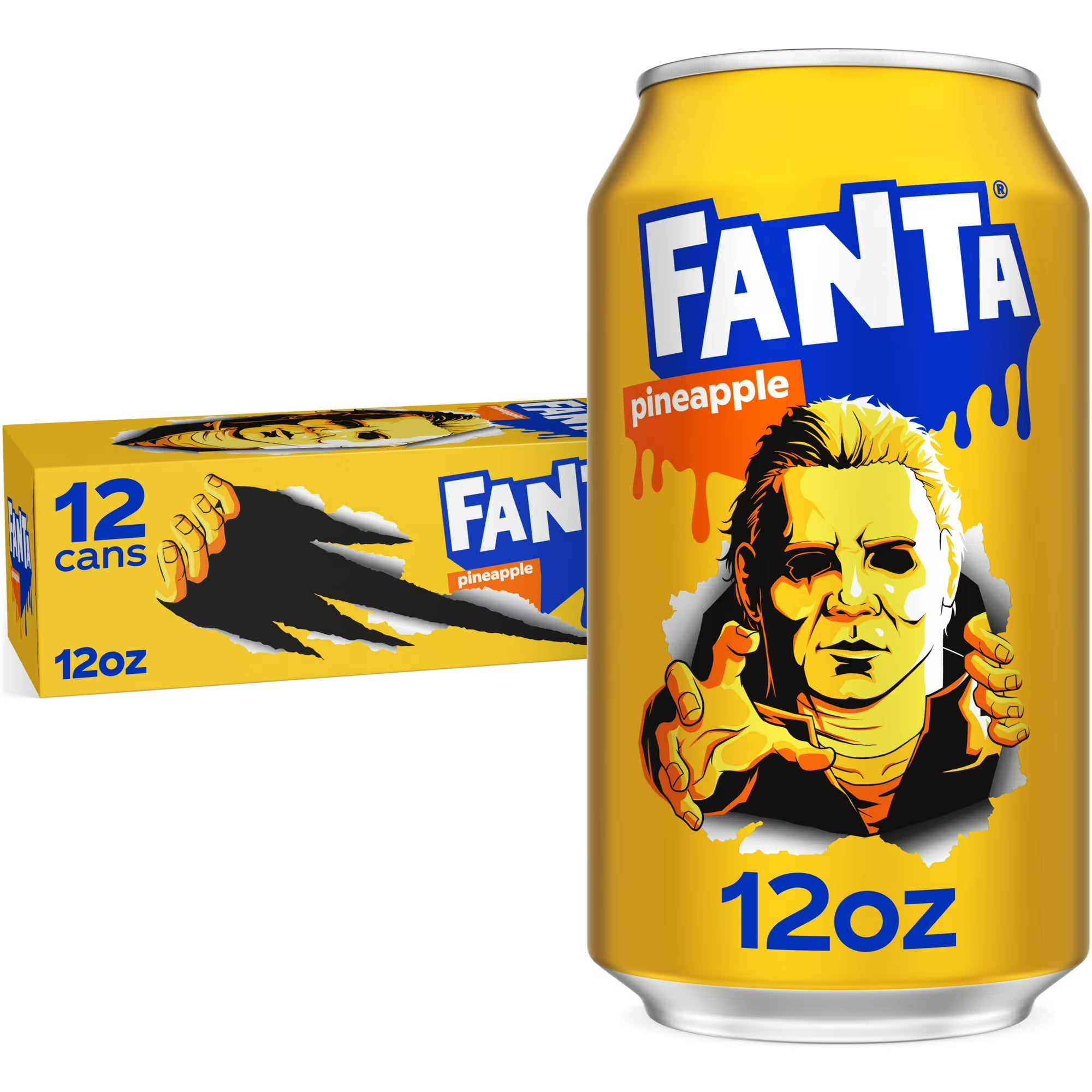 Fanta Soda Pop Fridge Pack, 12 fl oz, 12 Pack Cans