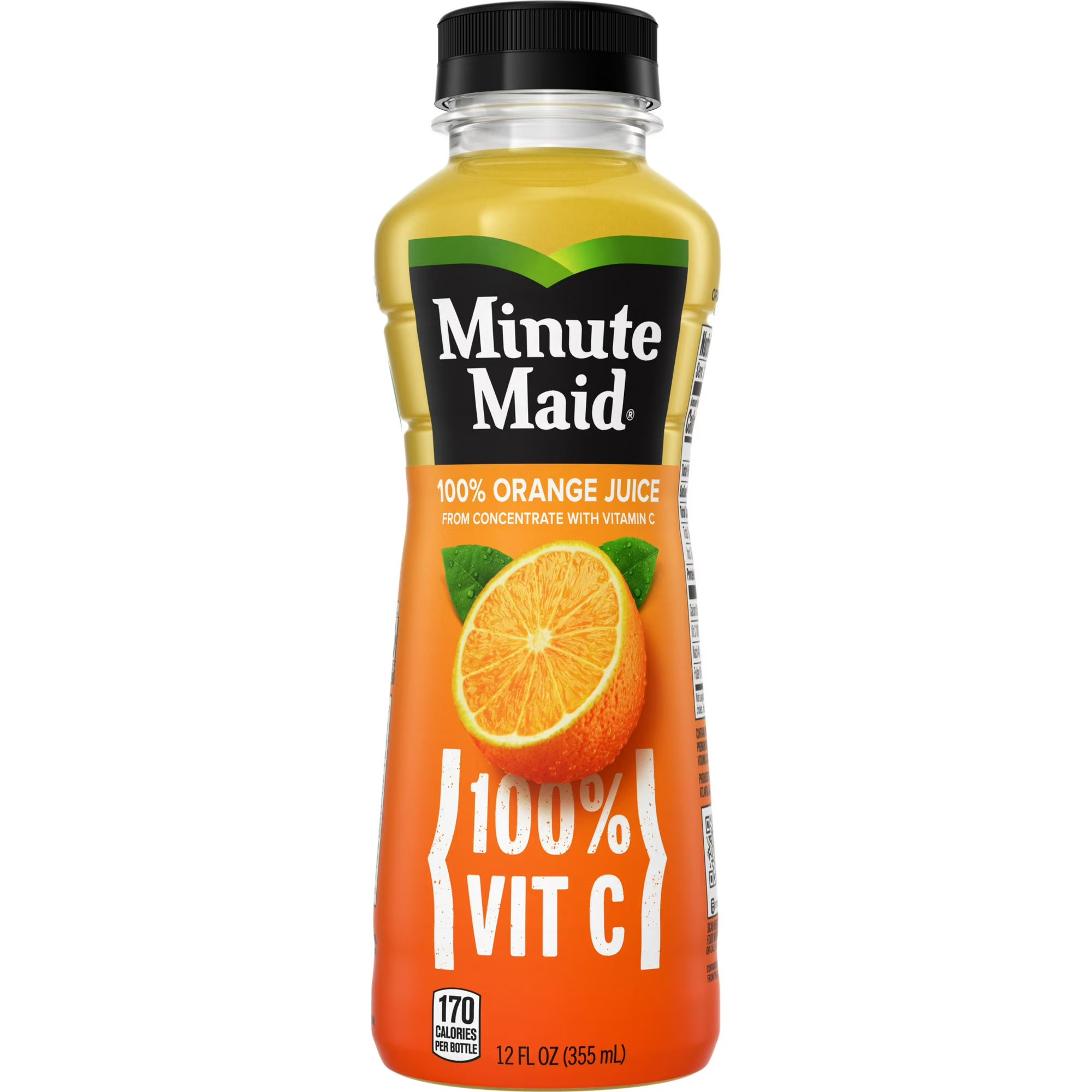 Minute Maid 100% Fruit Juice, 12 fl oz Bottles