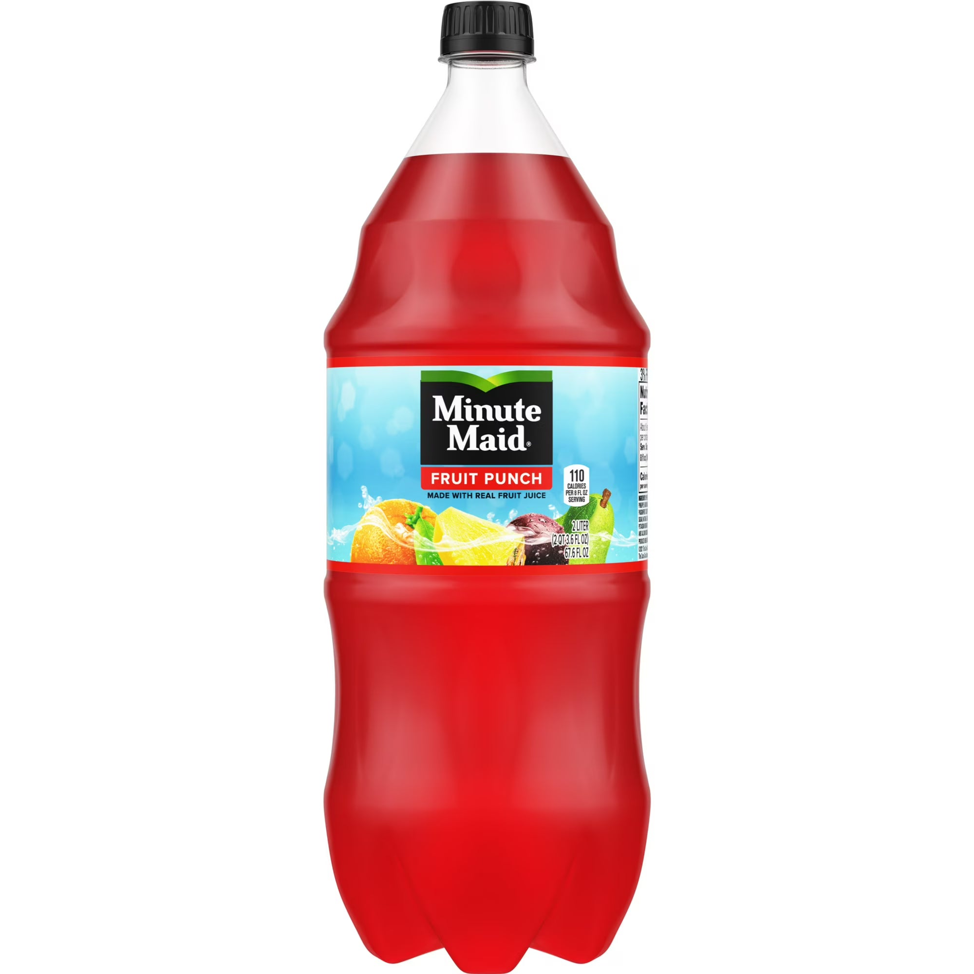 Minute Maid Real Fruit Juice, 2 Liter Bottle