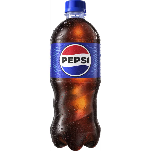 Pepsi Cola Soda Pop, 20 fl oz Bottle