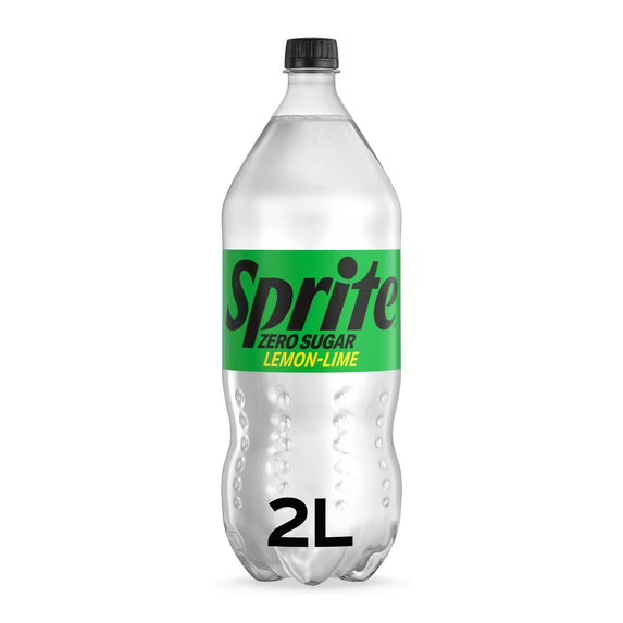 Sprite Lemon Lime Soda Pop, 2 Liter Bottle