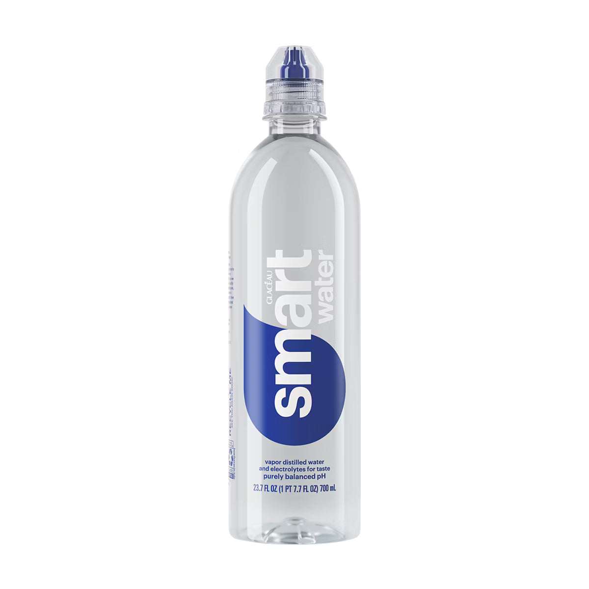 Glaceau SmartWater Water with Sports Cap 700ml Bottles